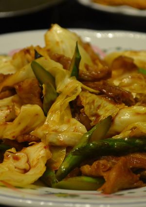 豚小間肉と春野菜の回鍋肉風-レシピのメイン写真