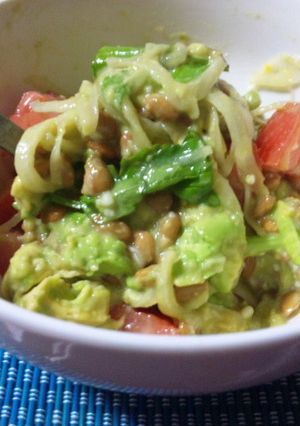 パッパッと塩こうじ納豆アボカド-レシピのメイン写真