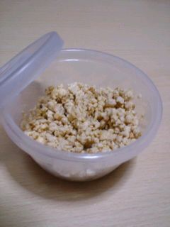 お豆腐のそぼろ-レシピのメイン写真
