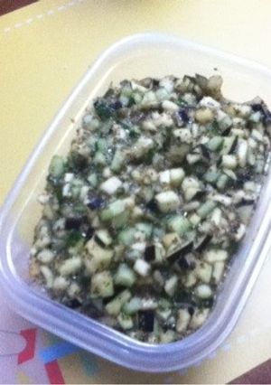 ナスと胡瓜の昆布和え-レシピのメイン写真