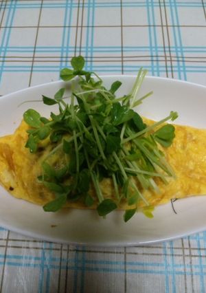 包まないでもオムレツ～ひき肉と納豆で♪-レシピのメイン写真