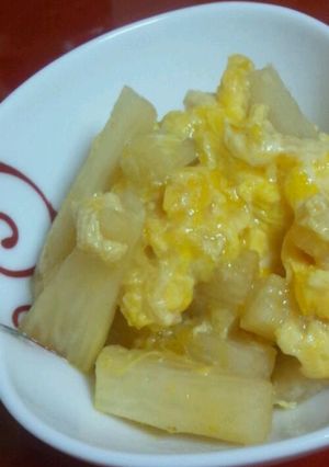 簡単煮物☆おかあさんの長芋の卵とじ-レシピのメイン写真