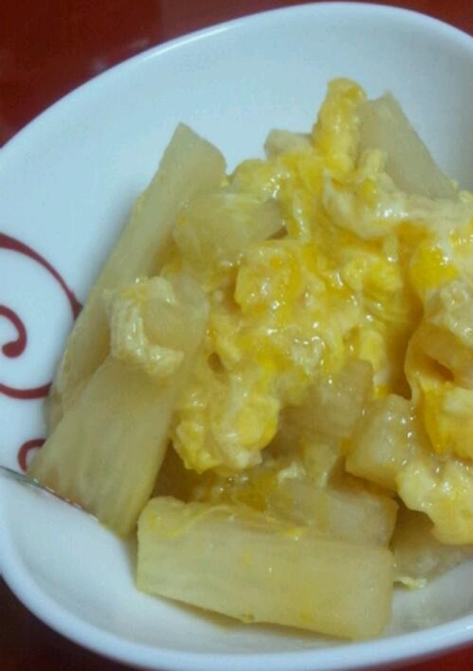 簡単煮物☆おかあさんの長芋の卵とじ-レシピのメイン写真