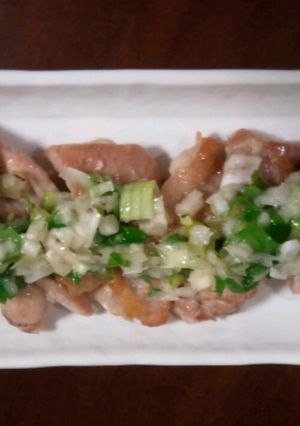 簡単！チキンのネギレモンソース-レシピのメイン写真