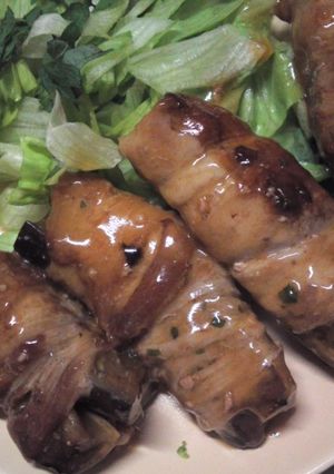 ちょいアレンジ！麻婆茄子 豚肉巻☆-レシピのメイン写真