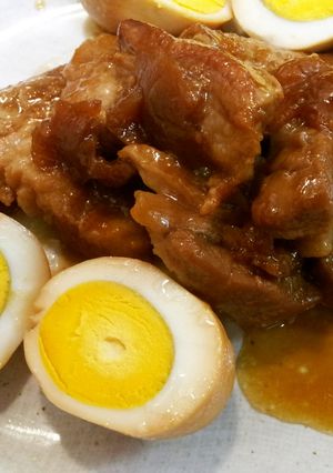 ☆豚の角煮☆あまざっぱりはちみつ梅味♪-レシピのメイン写真