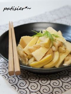 たけのこと油揚の煮もの-レシピのメイン写真