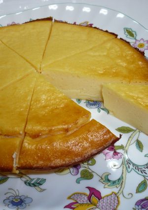 ルクエでめちゃ簡単☆しっとりチーズケーキ-レシピのメイン写真