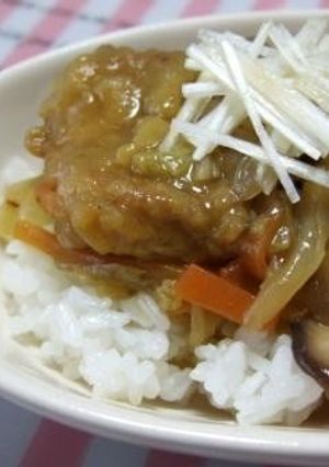 俳骨飯風♪野菜たっぷり豚バラ肉丼-レシピのメイン写真