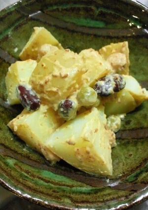 新じゃがいもと豆のマスタードサラダ-レシピのメイン写真