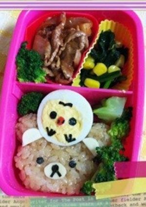 簡単キャラ弁◇リラックマ-レシピのメイン写真