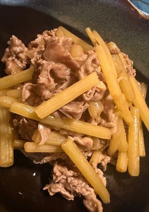 ふきの炒め物♪-レシピのメイン写真