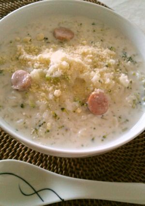 朝食に♪簡単ミルクリゾット-レシピのメイン写真