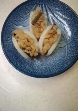 かまぼこの山菜ご飯はさみ-レシピのメイン写真
