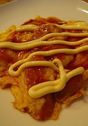 お好み焼きみたいな卵焼き-レシピのメイン写真