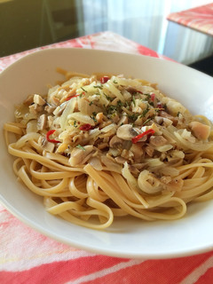 旦那が作る♪あさりのスパゲティ-レシピのメイン写真