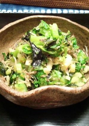 板ワカメとセロリのチャチャッと炒め-レシピのメイン写真