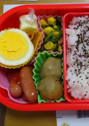 息子のお弁当-レシピのメイン写真