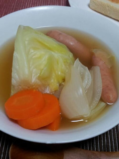 キャベツまるごとポトフ-レシピのメイン写真
