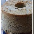 小豆のシフォンケーキ