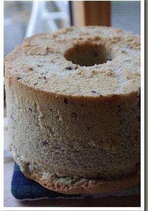 小豆のシフォンケーキ-レシピのメイン写真