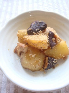 じゃがいもと椎茸のゴマ辛煮-レシピのメイン写真