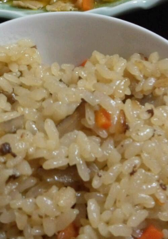 我が家のセコ飯 リメイク炊き込みご飯-レシピのメイン写真