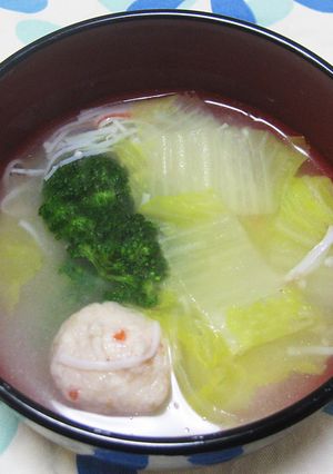 旨味満点★塩糀を使った鶏ガラスープ-レシピのメイン写真