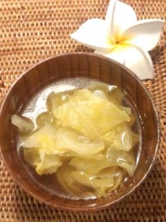 きゃべつのスープ-レシピのメイン写真
