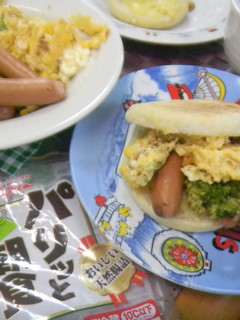 パリッと朝食ウインナーマフィン!-レシピのメイン写真