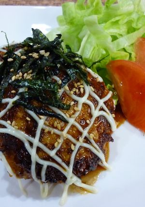 鶏つくねハンバーグ～照り焼き～-レシピのメイン写真