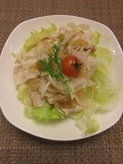 ジュレで食べる豚しゃぶサラダ-レシピのメイン写真