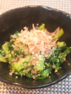 まな菜のゴマ酢和え-レシピのメイン写真