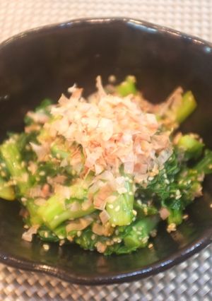 まな菜のゴマ酢和え-レシピのメイン写真