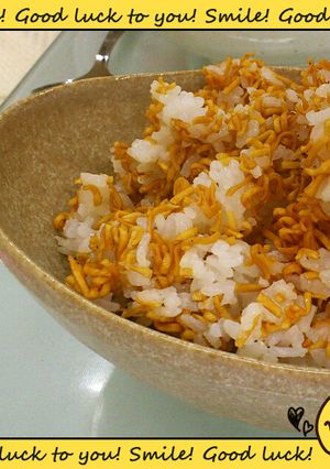 火を使わない☆チキンラーメンそばめし風-レシピのメイン写真