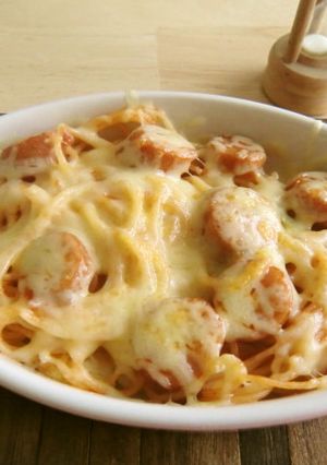サラスパグラタン-レシピのメイン写真