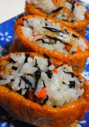 ひじきいなり寿司♪-レシピのメイン写真