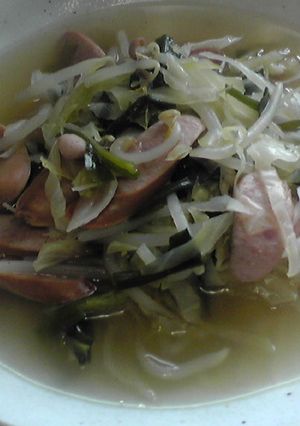 ウインナー・スープ-レシピのメイン写真