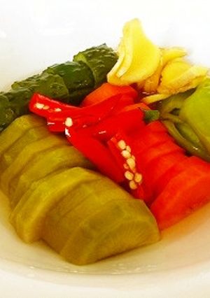 寿司飯の合わせ酢で簡単で美味しいピクルス-レシピのメイン写真