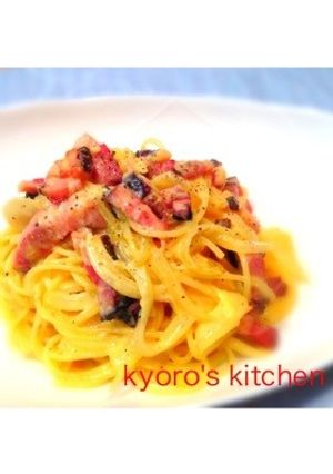 失敗知らず☆とろけるチーズでカルボナーラ-レシピのメイン写真