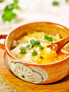 朝食に♪簡単☆とろける♡卵チーズご飯☆-レシピのメイン写真