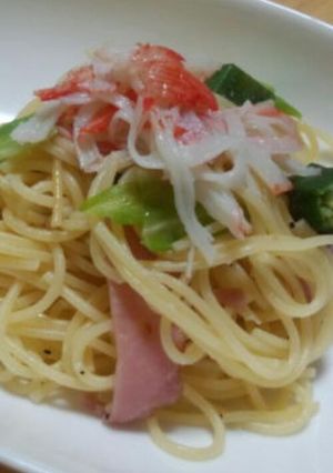 あっさり塩麹パスタ-レシピのメイン写真