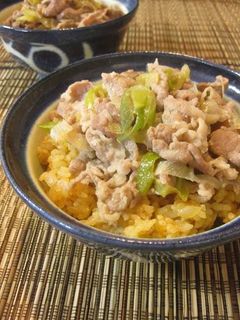 オッサンの韓国風豚丼-レシピのメイン写真