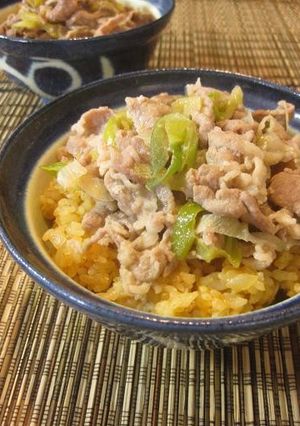 オッサンの韓国風豚丼-レシピのメイン写真