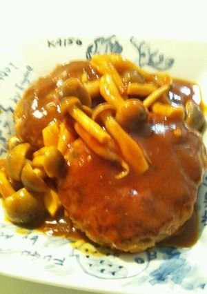ふっくらじゅうしぃ♪ハンバーグ-レシピのメイン写真