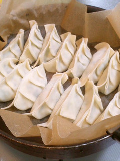 塩麹と鶏ミンチで油いらずの焼き餃子-レシピのメイン写真