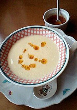 ヨーグルトのホットスープ-レシピのメイン写真