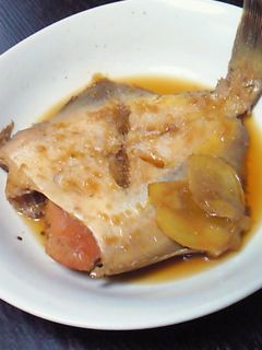 かれい煮付け☆生姜蜂蜜万能調味料で-レシピのメイン写真