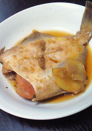 かれい煮付け☆生姜蜂蜜万能調味料で-レシピのメイン写真
