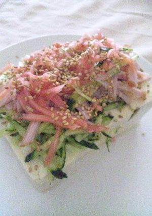 豆腐サラダ-レシピのメイン写真